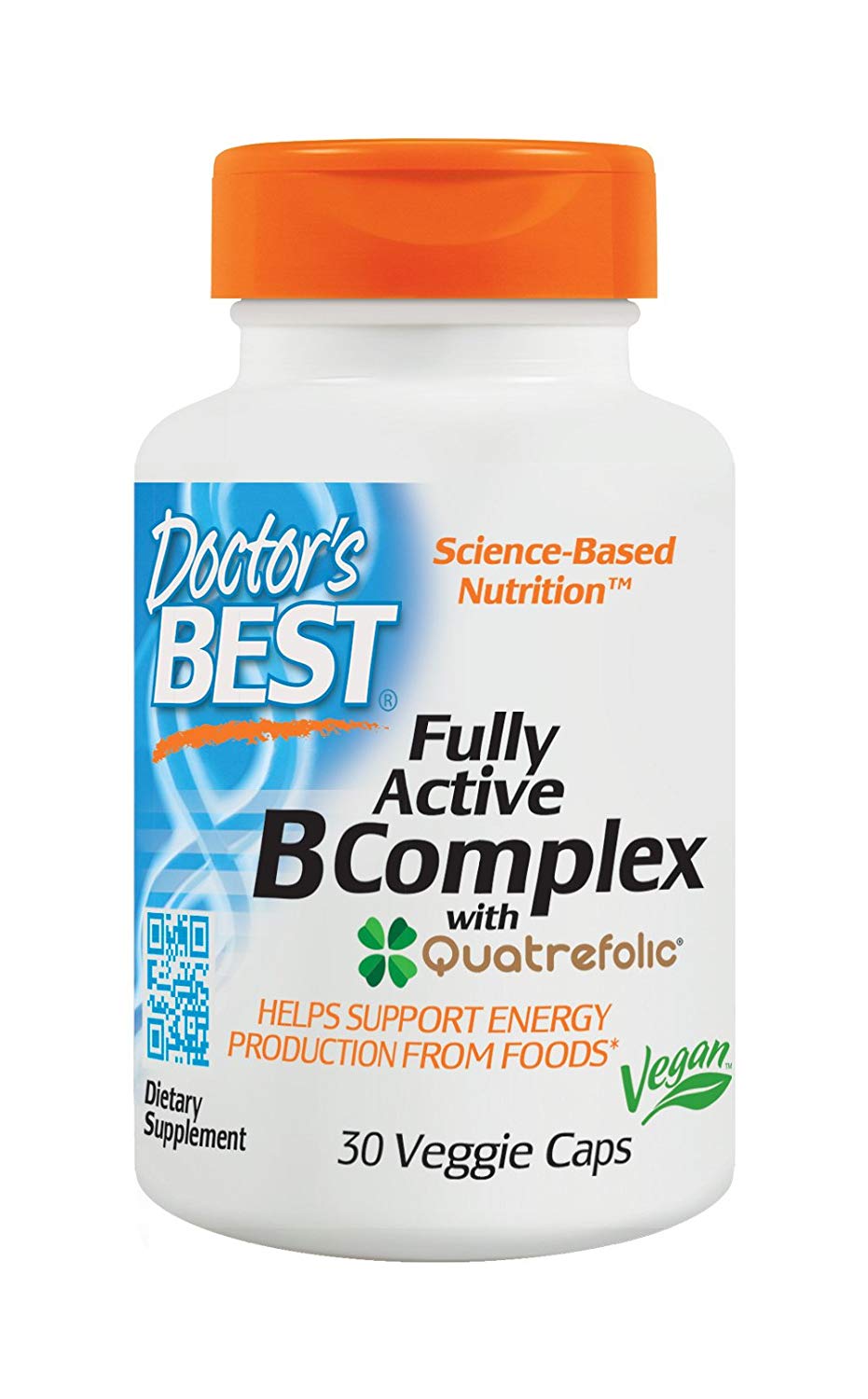 

Витамины Doctor's Best Fully Active B Complex 30 капсул (4384302062)