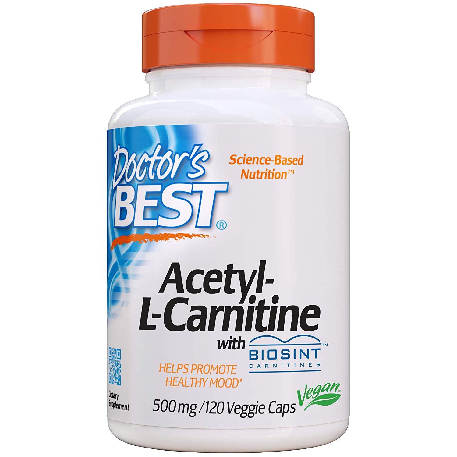 

Жиросжигатель Doctor’s Best Acetyl-L-Carnitine 120 капсул (4384302044)