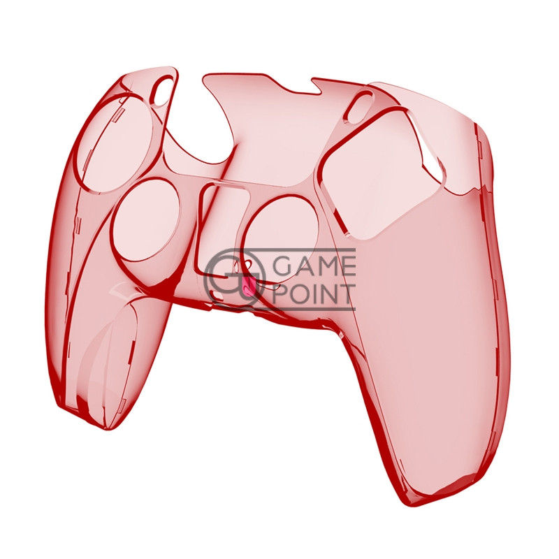 

Противоударный чехол для Dualsense прозрачный красный