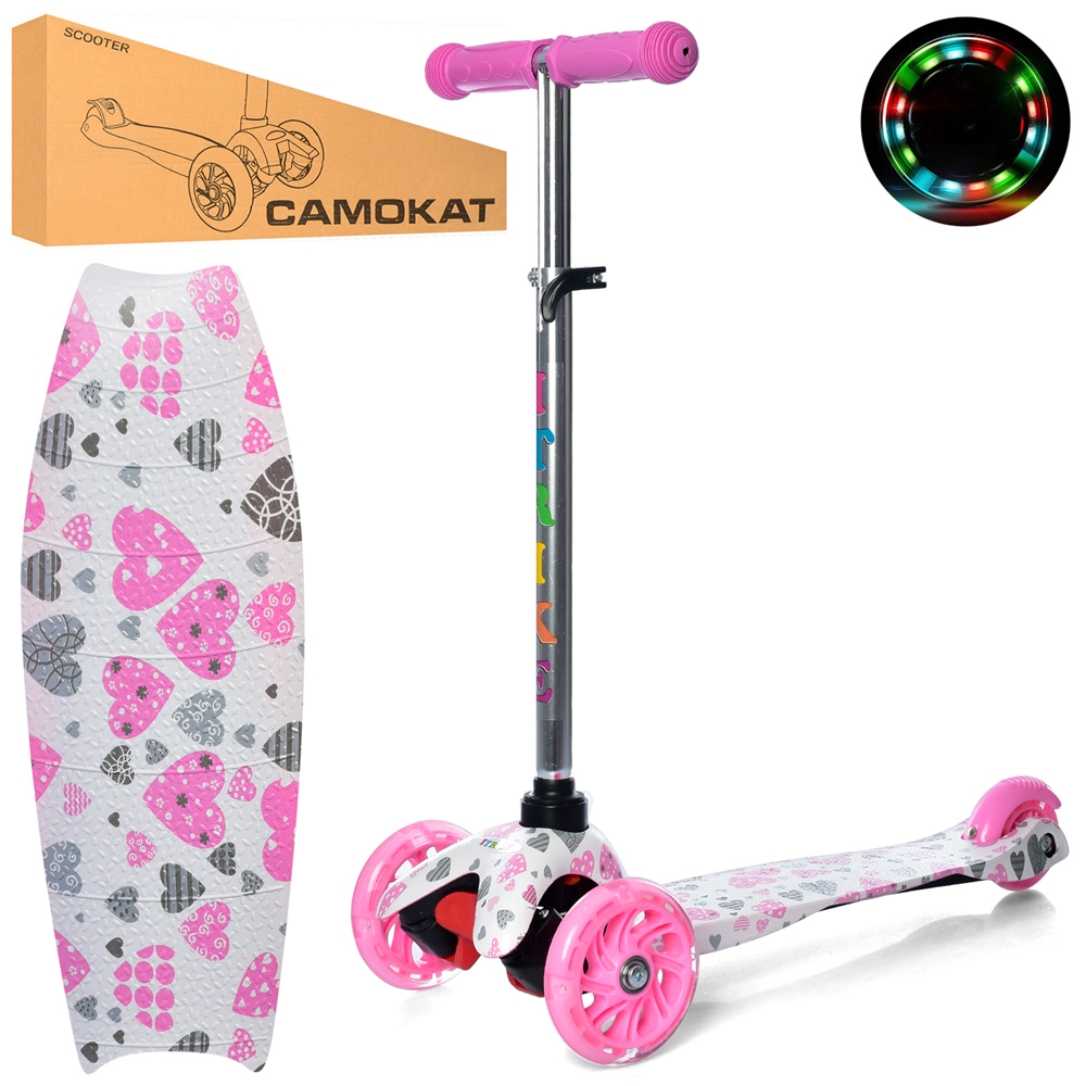

Самокат iTrike Mini BB 3-013-4-F-WP1 Pink (BB 3-013-4-F)