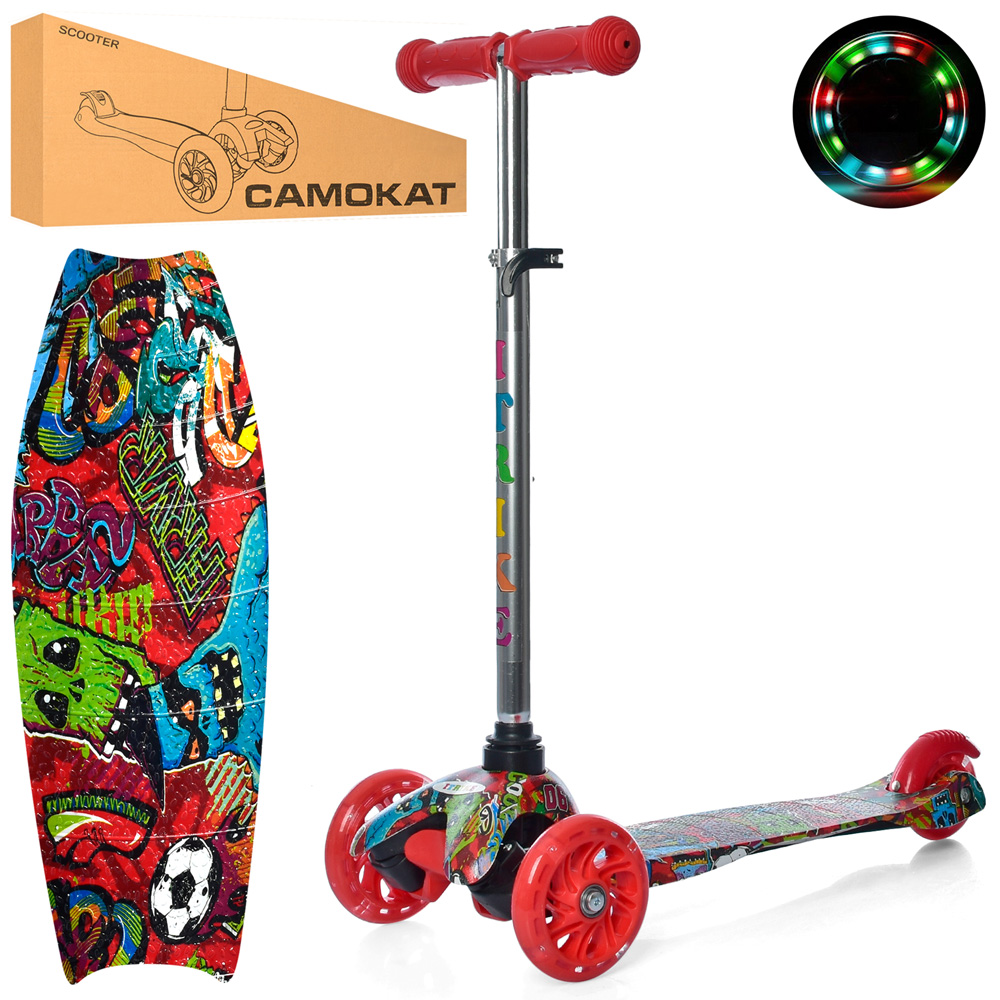 

Самокат iTrike Mini BB 3-013-4-F-WP9 Red (BB 3-013-4-F)