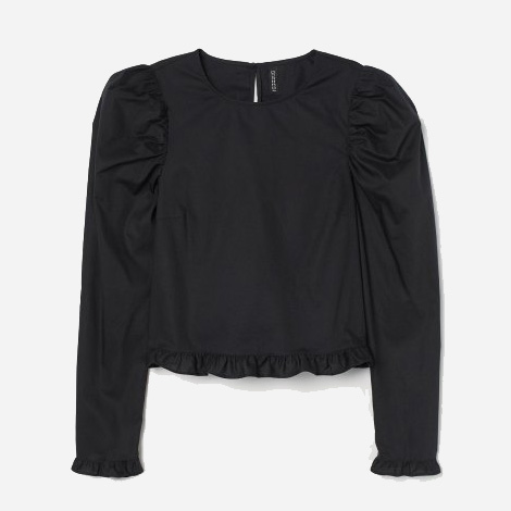 

Блузка H&M 3004-8799582  Черная, Блузка H&M 3004-8799582 36 Черная