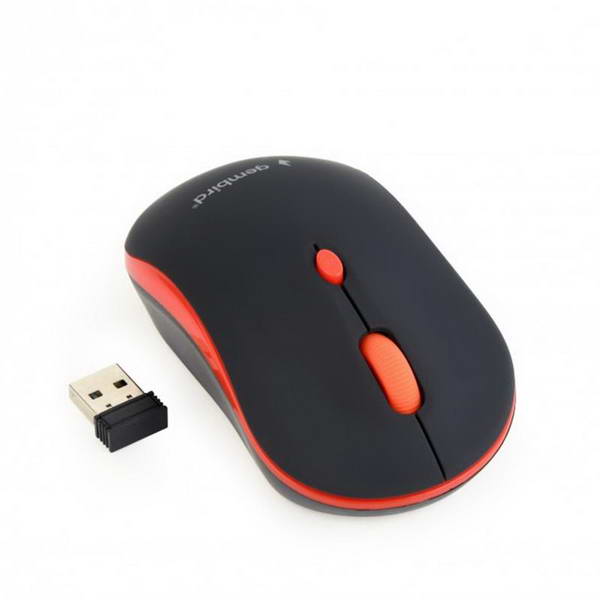 

Мышь беспроводная Gembird MUSW-4B-03-R Black/Red USB