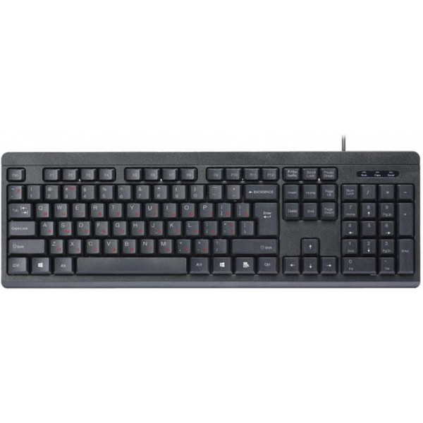 

Клавиатура Maxxter KB-112-U Black USB