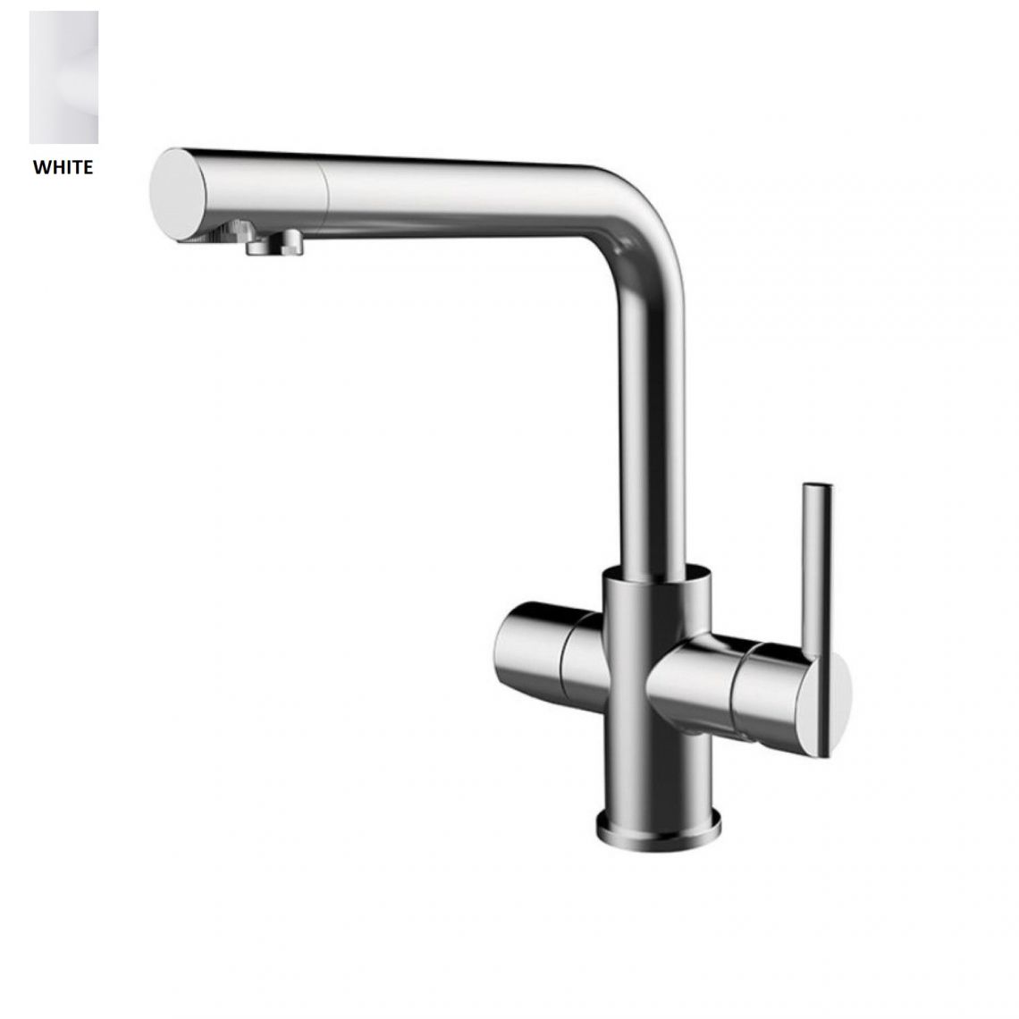 

Смеситель для кухни GRB Kitchen Blanco 285, белый матовый (51831511)