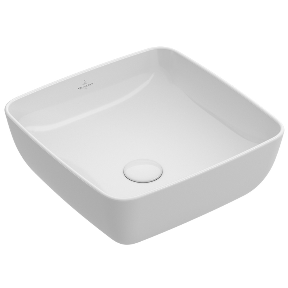 

Умывальник на столешницу Villeroy & Boch Artis 41х41 без перелива (41784101)