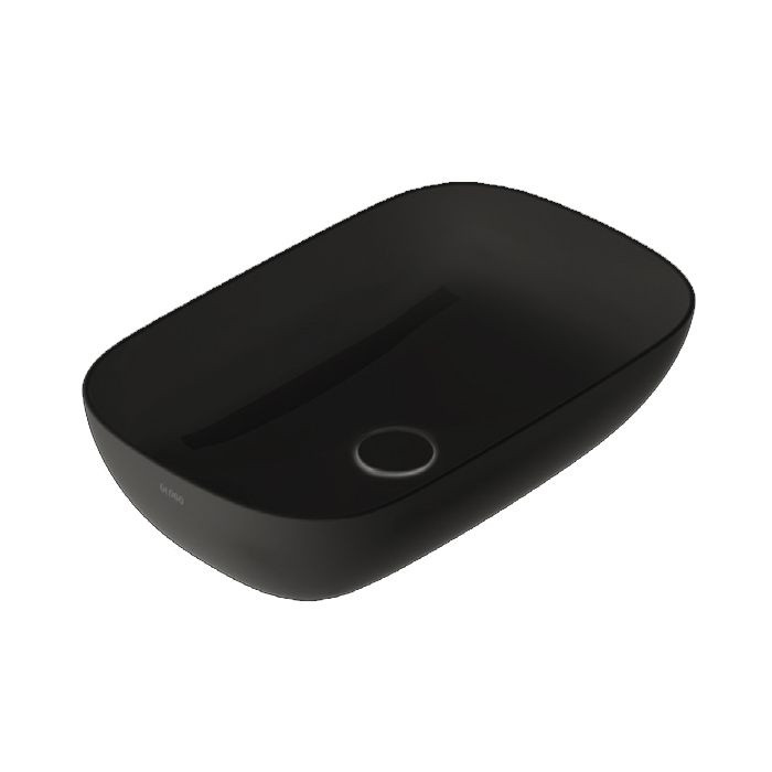 

Умывальник на столешницу Globo T-Edge черный 60x38 (B6R60AR)
