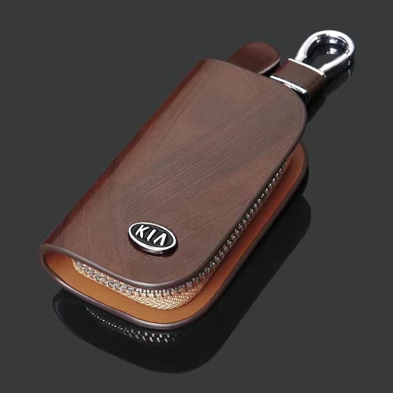

Чехол для ключей SV для KIA 9.5cm x 5.5cm Коричневый