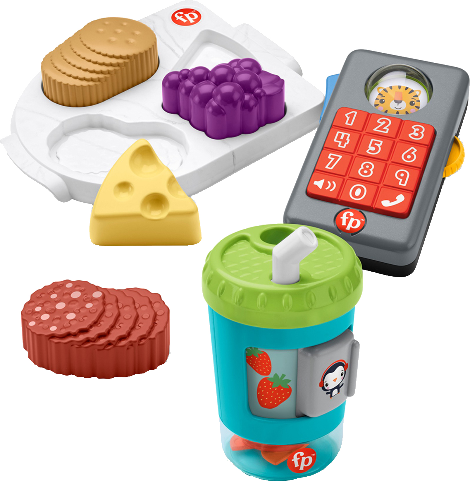 

Подарочный игровой набор Fisher-Price Знакомство с вещами вокруг (HFJ95)