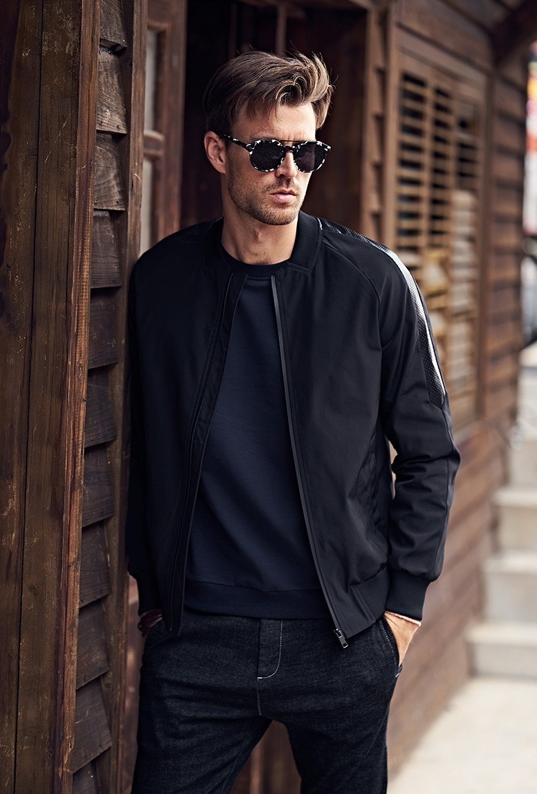 

Бомбер Chernyy Kot BLACK 1890 Черный, Бомбер Chernyy Kot BLACK 1890 Черный XL