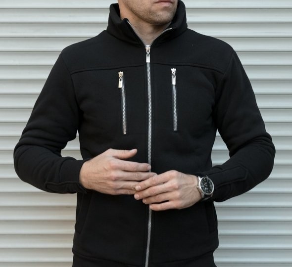 

Толстовка Chernyy Kot 3019 BLACK Черный, Толстовка Chernyy Kot 3019 BLACK Черный L
