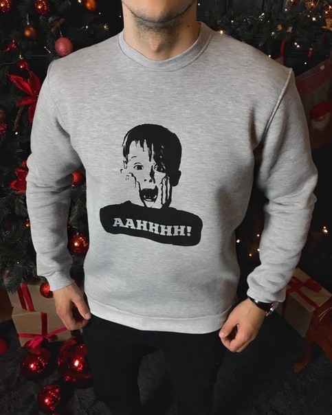 

Свитшот Chernyy Kot KEVIN 02 MELANGE Меланж L