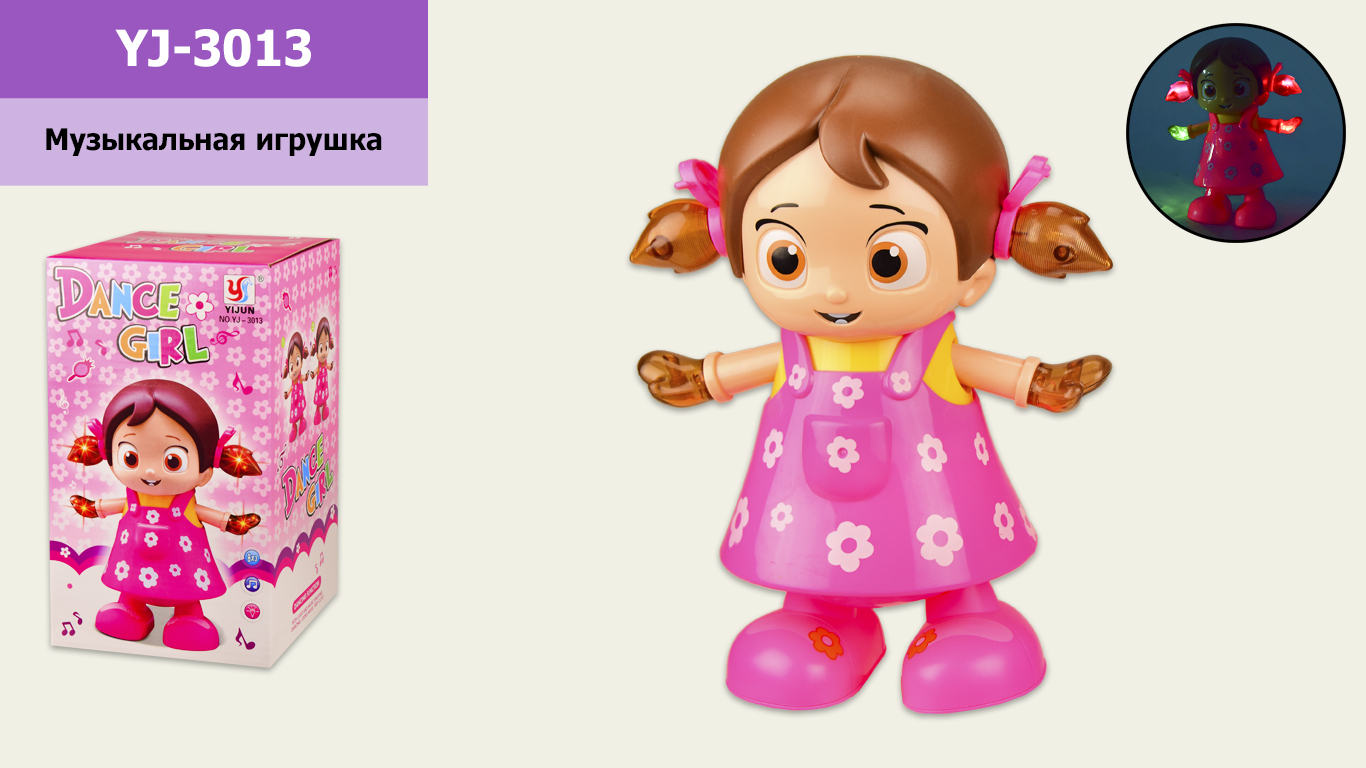 

Игрушка музыкальная робот "Куколка" (YJ-3013)