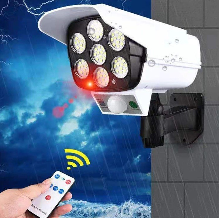 

Уличный фонарь в виде камеры Solar Light BL JLP 2178 с пультом