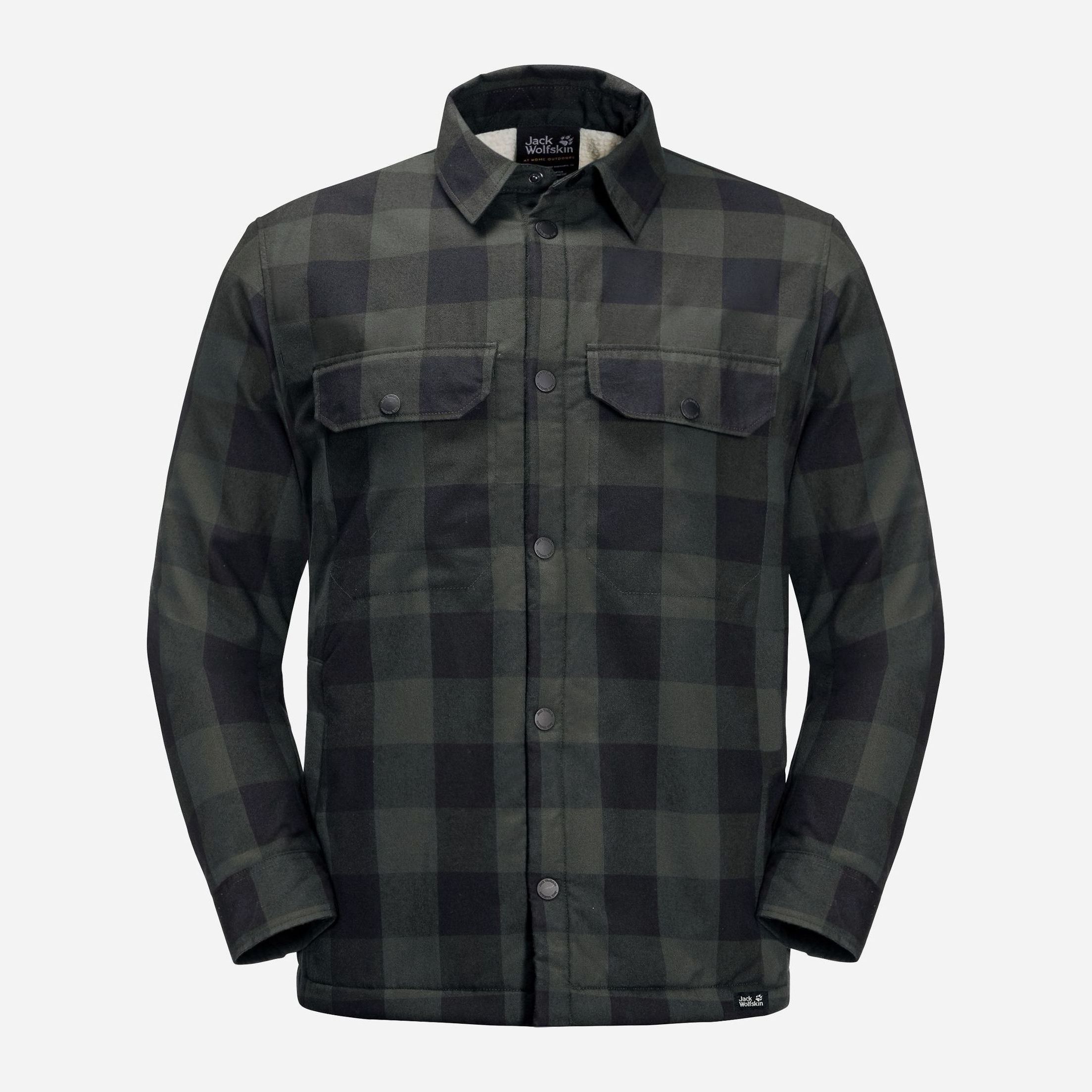 

Рубашка Jack Wolfskin Whiteville Shirt M 1710071-8218 XXL Серо-зеленая