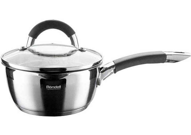 

Ковш Rondell Flamme 1.3л со стеклянной крышкой