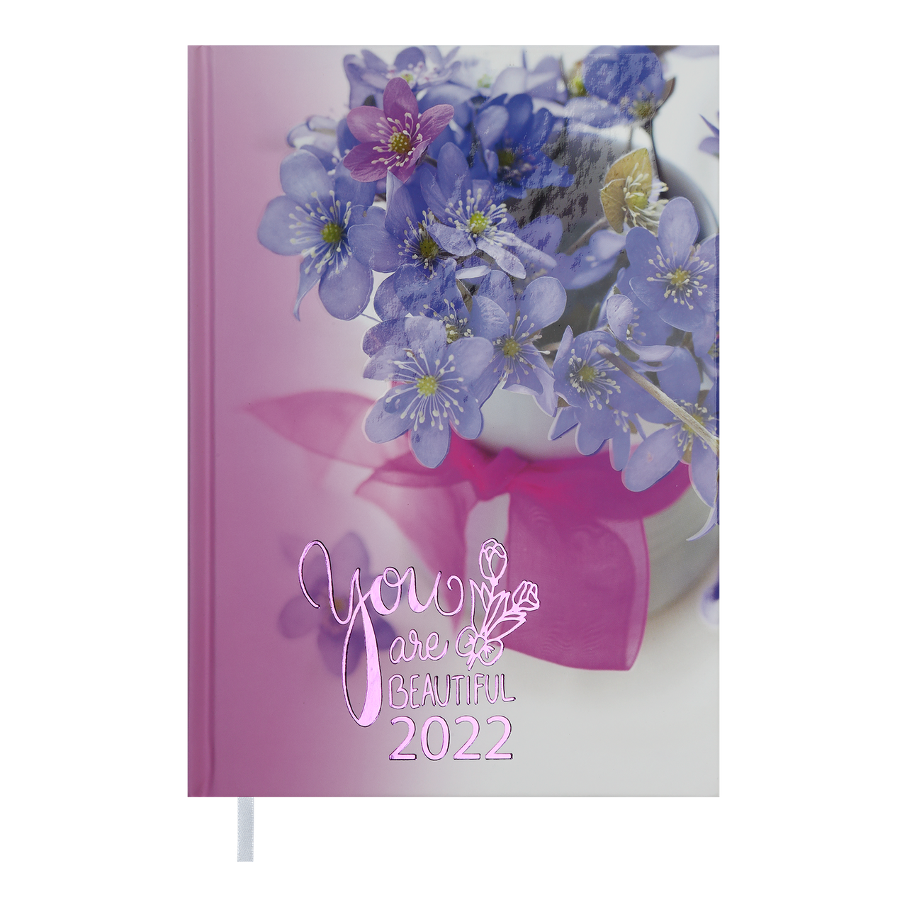 

Ежедневник Buromax датир. 2022 ROMANTIC, A5 Сиреневый