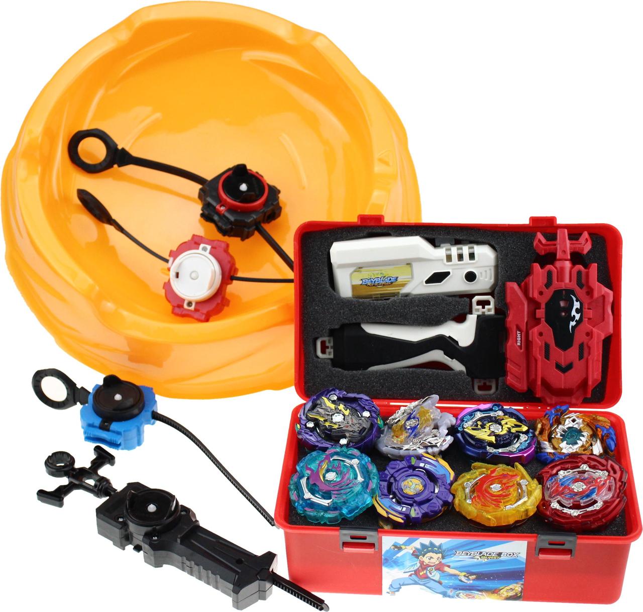 

Игровой набор бейблейд бокс с Ареной + Turbo SB + 3-4-5 сезон + 8 волочков блейдов + кейc box + В147 Poison Hydra + В144 Zwei Longinus L6 + В122 Geist Fafnir F4, бей 1365