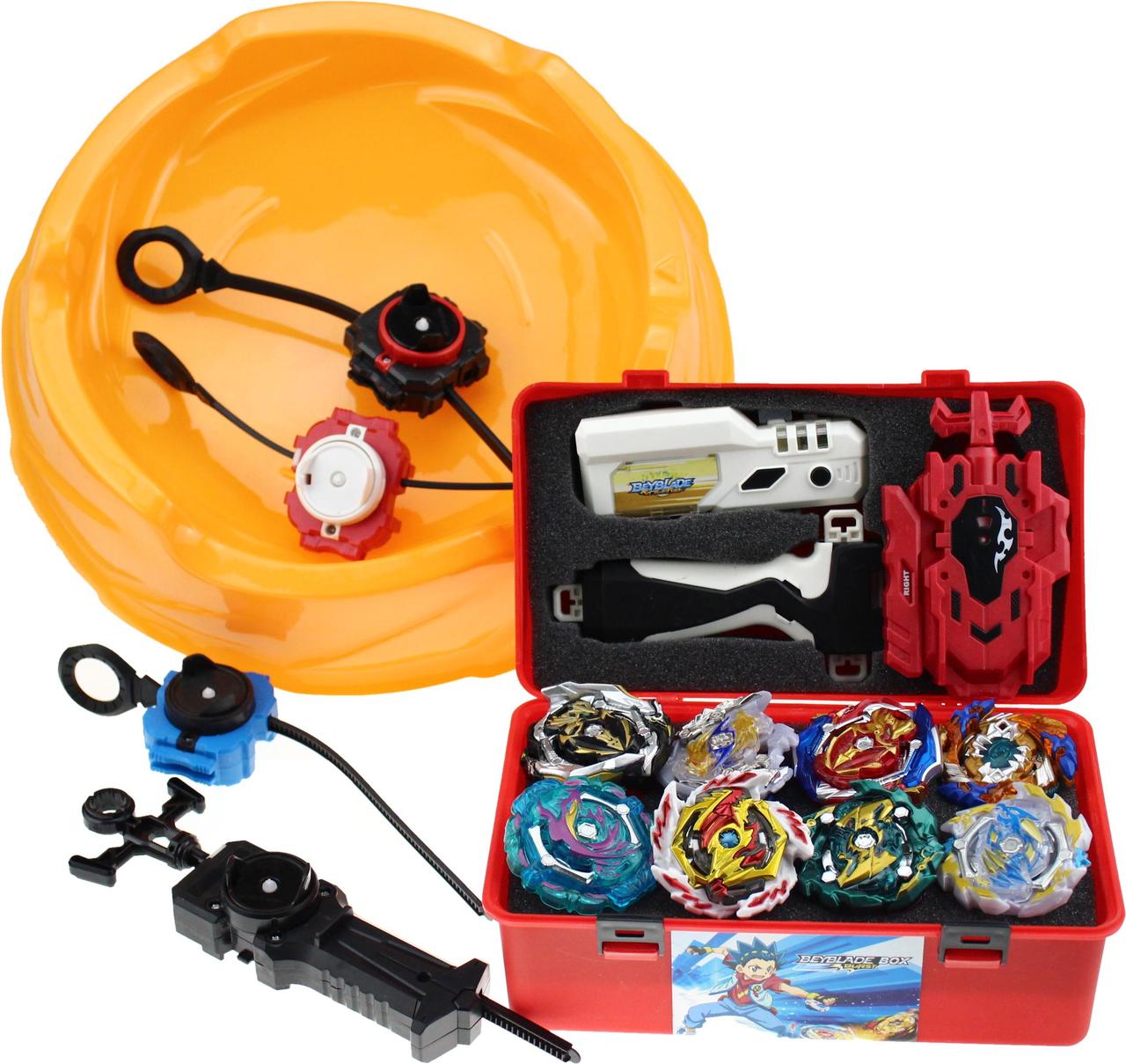 

Набор бейблейд с ареной 3-4-5 сезон, 8 волочков блейдов, бокс Beyblade Box, бэйблейд, бейблэйд, беи, бей 1368