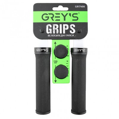 

Грипсы Grey's с резиновым покрытием 2 шт 130 мм Black (GR17400)