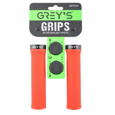 

Грипсы Grey's с резиновым покрытием 2 шт 130 мм Red (GR17410)