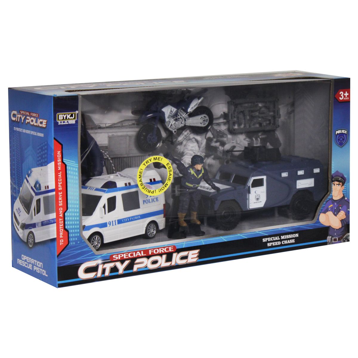 

Игровой набор Полиция J.L.X. Toys (8831B/8831A) (167657)