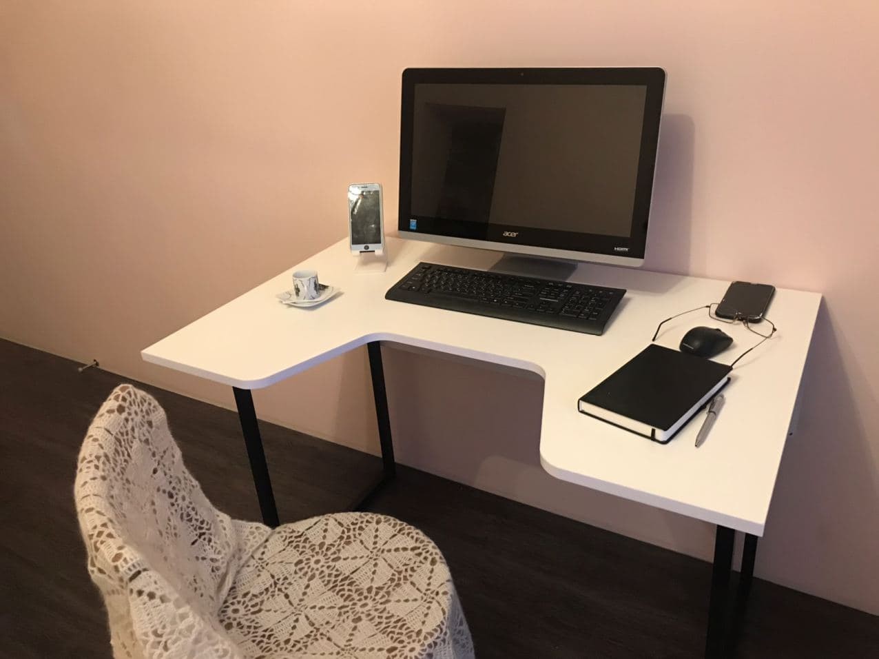 

Компьютерный стол с регулируемой высотой для работы стоя My Home My Office (модель 03)