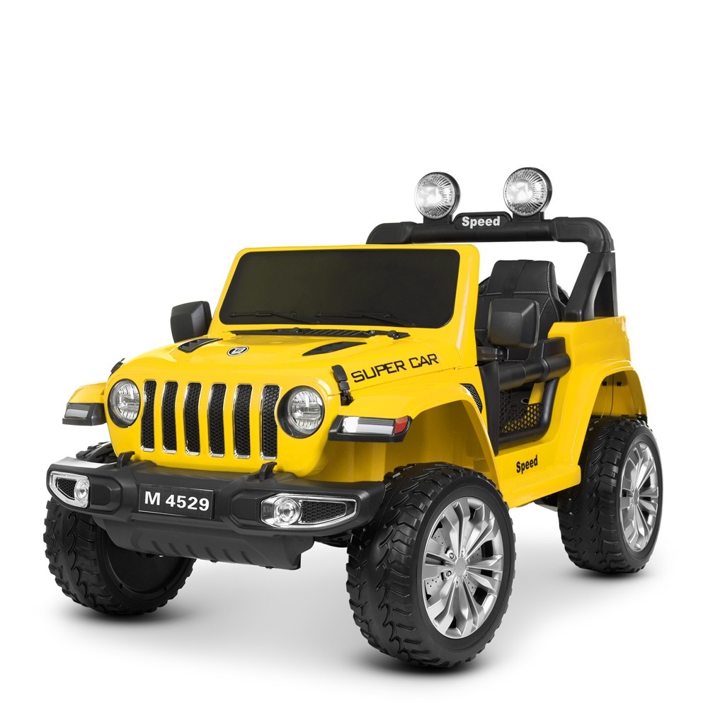 

Электромобиль Bambi Racer M 4529EBLR-6 Yellow (M 4529EBLR)