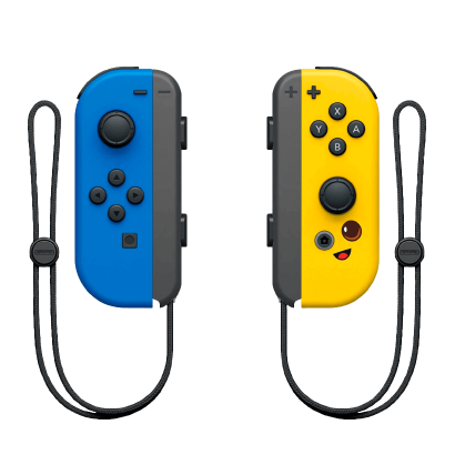 

Контроллеры Беспроводные Nintendo Switch Joy-Con Blue Yellow Fortnite Special Edition Новое