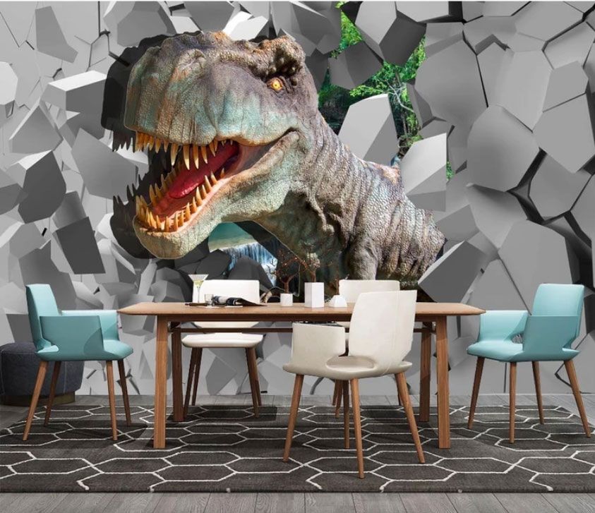 

Фотообои Walldeco 3d динозавр №dec-2039 Жаккард