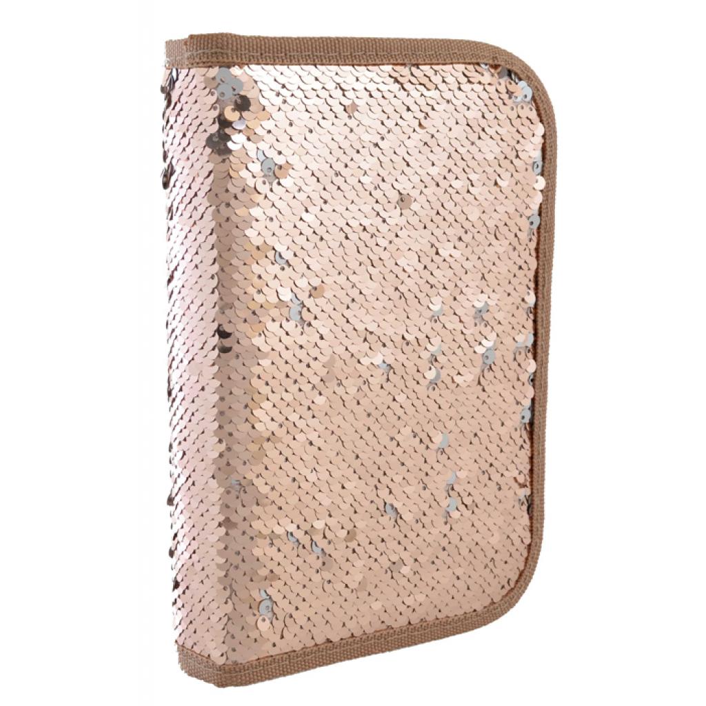 

Пенал Yes Sequins твердый одинарный с клапаном (532423)