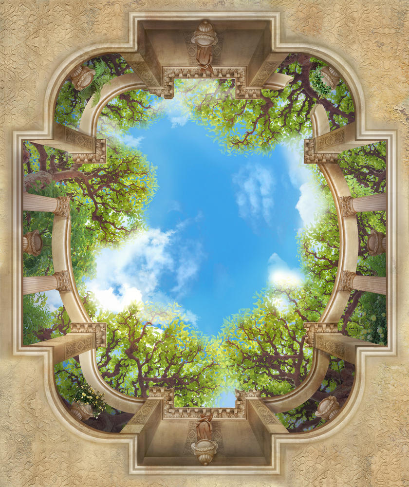 

Фотообои Walldeco Деревья и небо №30599 Деко