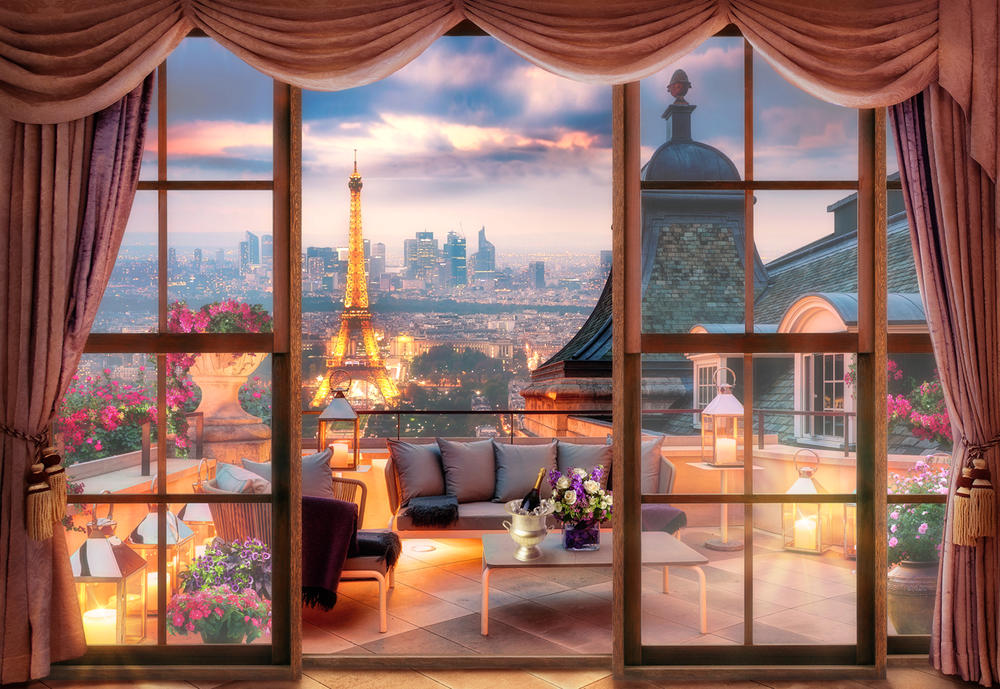 

Фотообои Walldeco Французский вечер №bur-317 Бриз