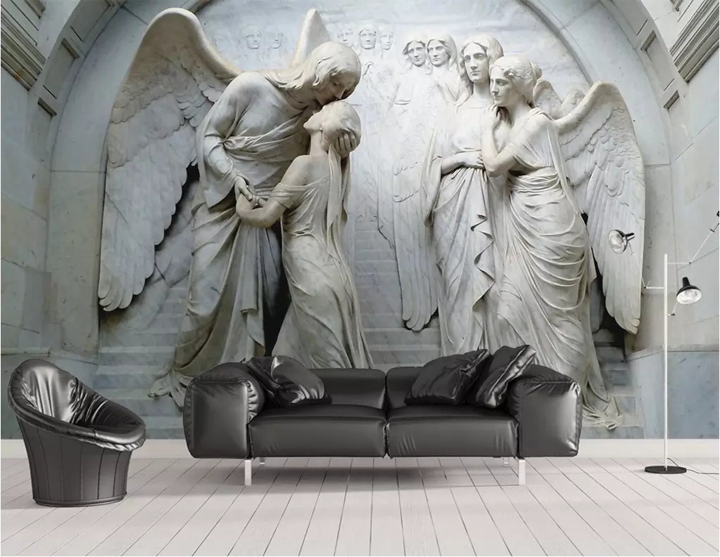 

Фотообои Walldeco Поцелуй ангела №dec-615 Волокно