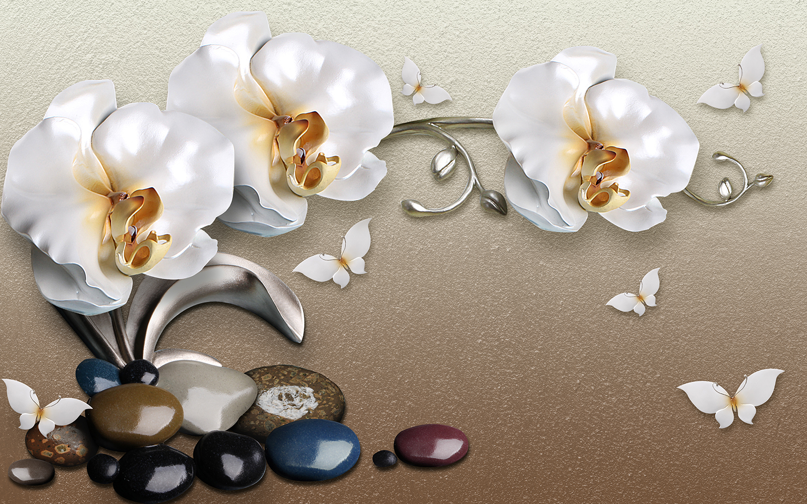 

Фотообои Walldeco Орхидея №38417 Фреска
