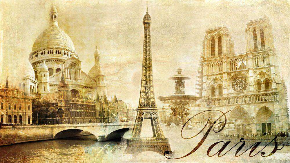 

Фотообои Walldeco Эйфелева башня и дворцы Парижа №0142 Базальт