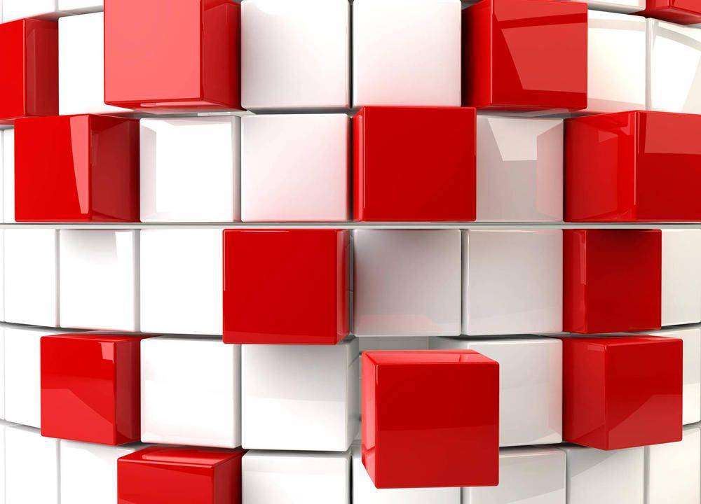 

Фотообои Walldeco Стена из кубов №15691 Гладь