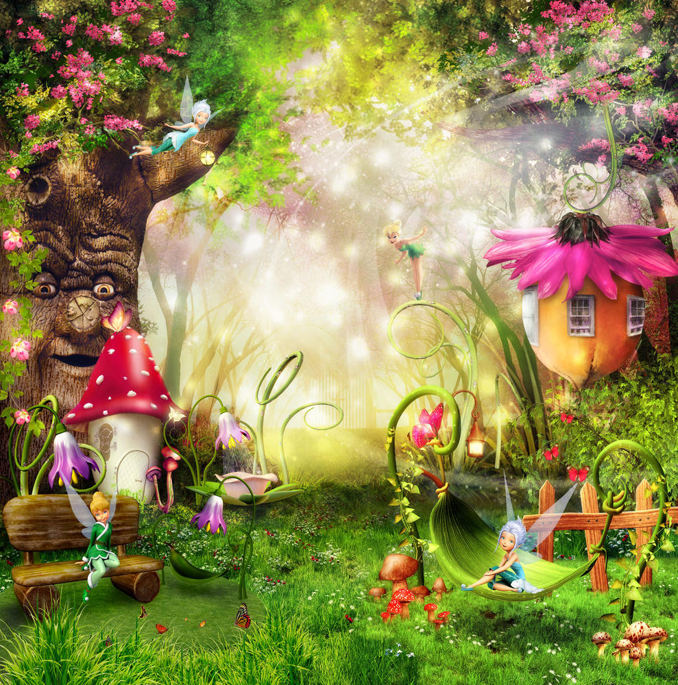 

Фотообои Walldeco Маленькие волшебницы №31582 Волокно