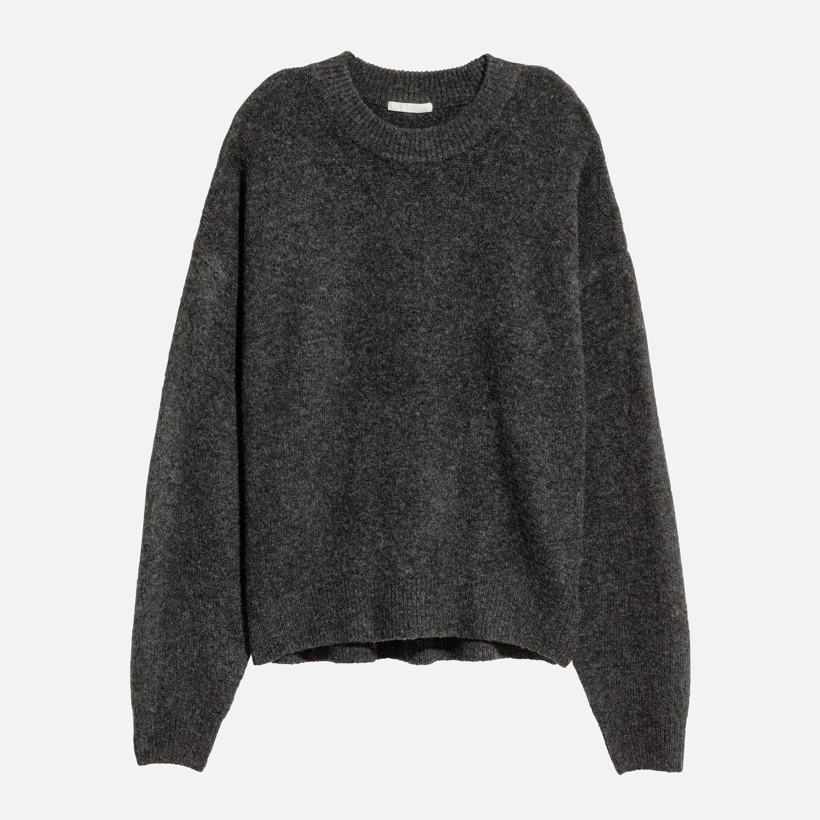 

Джемпер H&M 5197566-ACXW XL Темно-серый