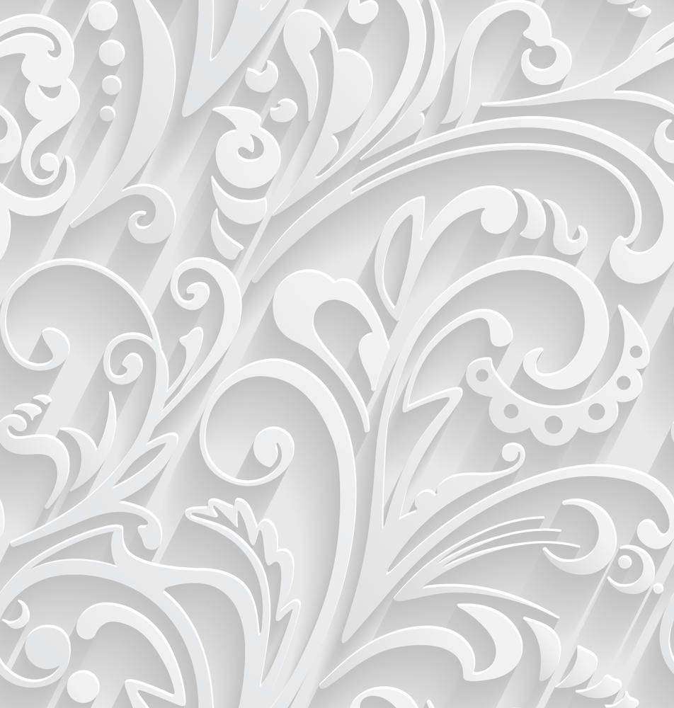 

Фотообои Walldeco Белые завитки №22617 Гладь
