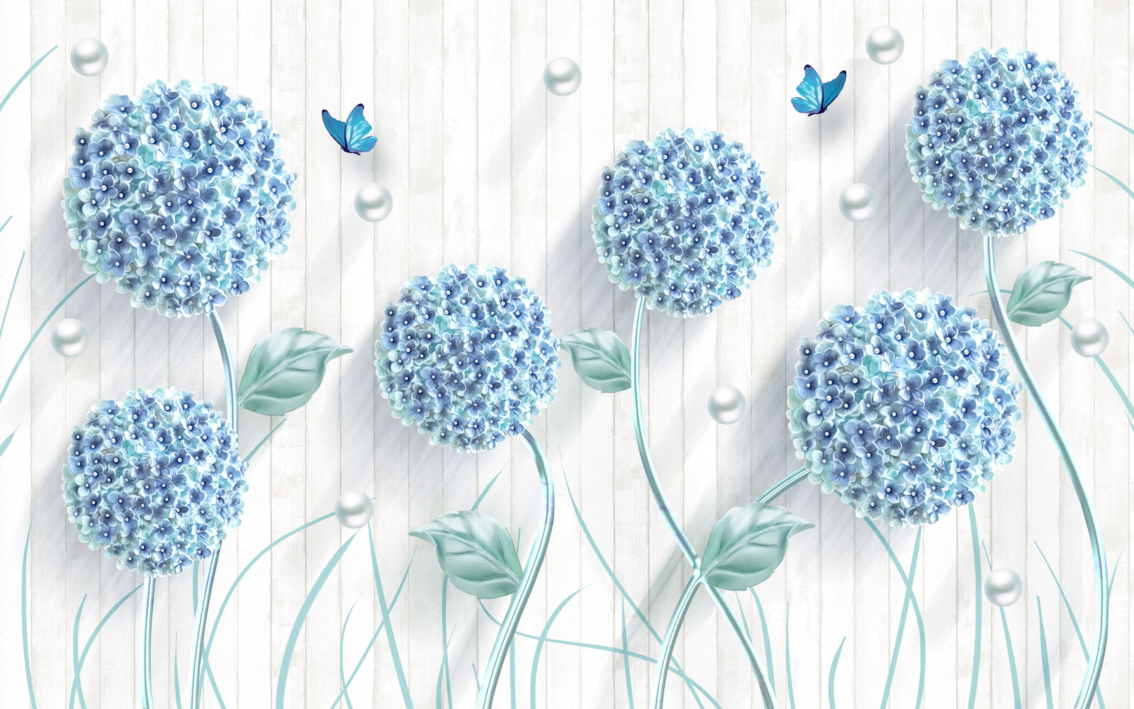

Фотообои Walldeco Сказочные цветы №38375 Волокно