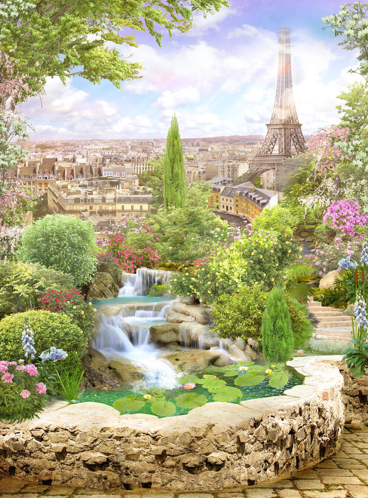 

Фотообои Walldeco Фреска Париж №30281 Волокно