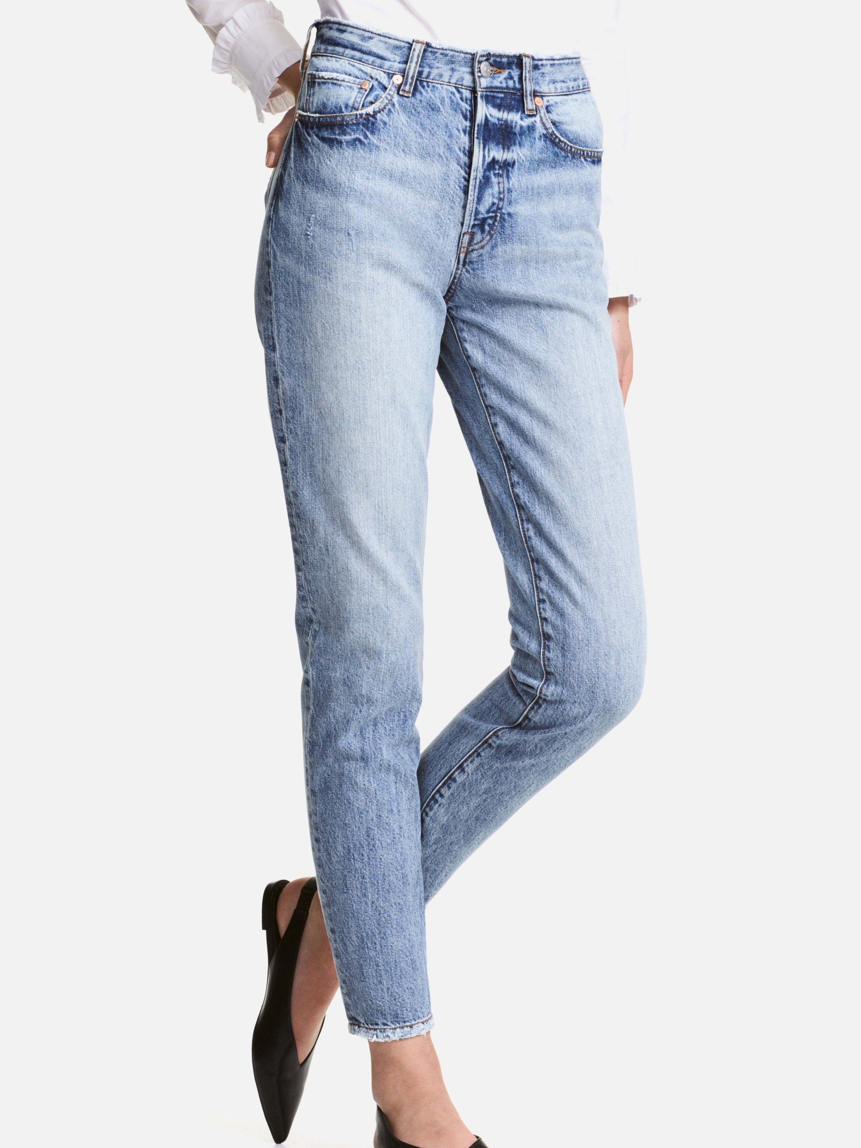 

Джинсы H&M 4260135-ACWX 36 Светло-синие