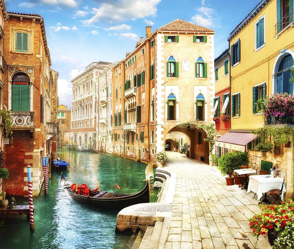 

Фотообои Walldeco Канал в Венеции №35023 Жаккард