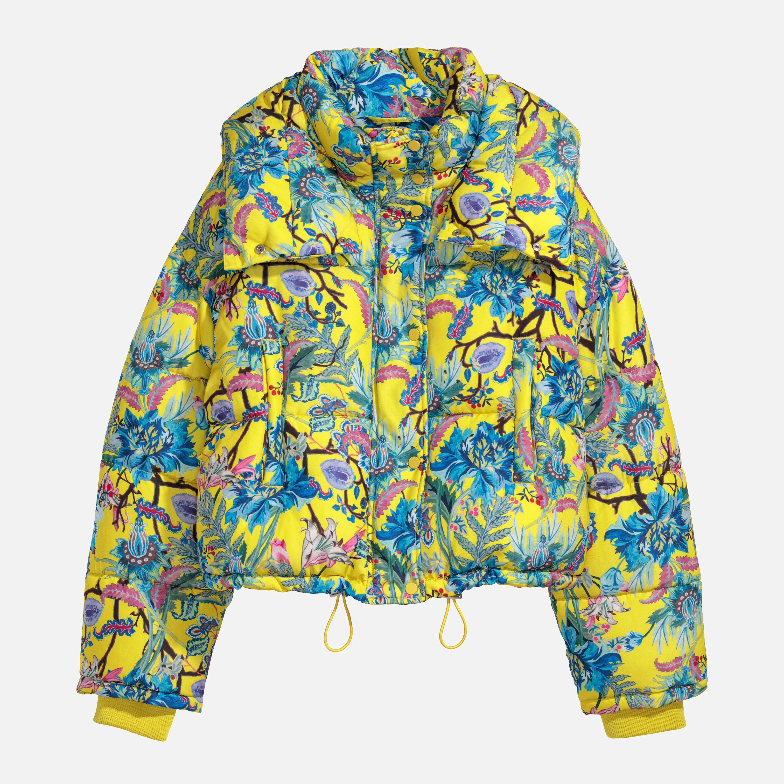 

Куртка H&M 5927066-ACFV 42 Желтая с разноцветным