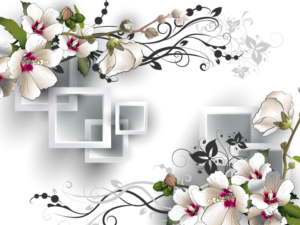 

Фотообои Walldeco Контраст форм №30843 Деко