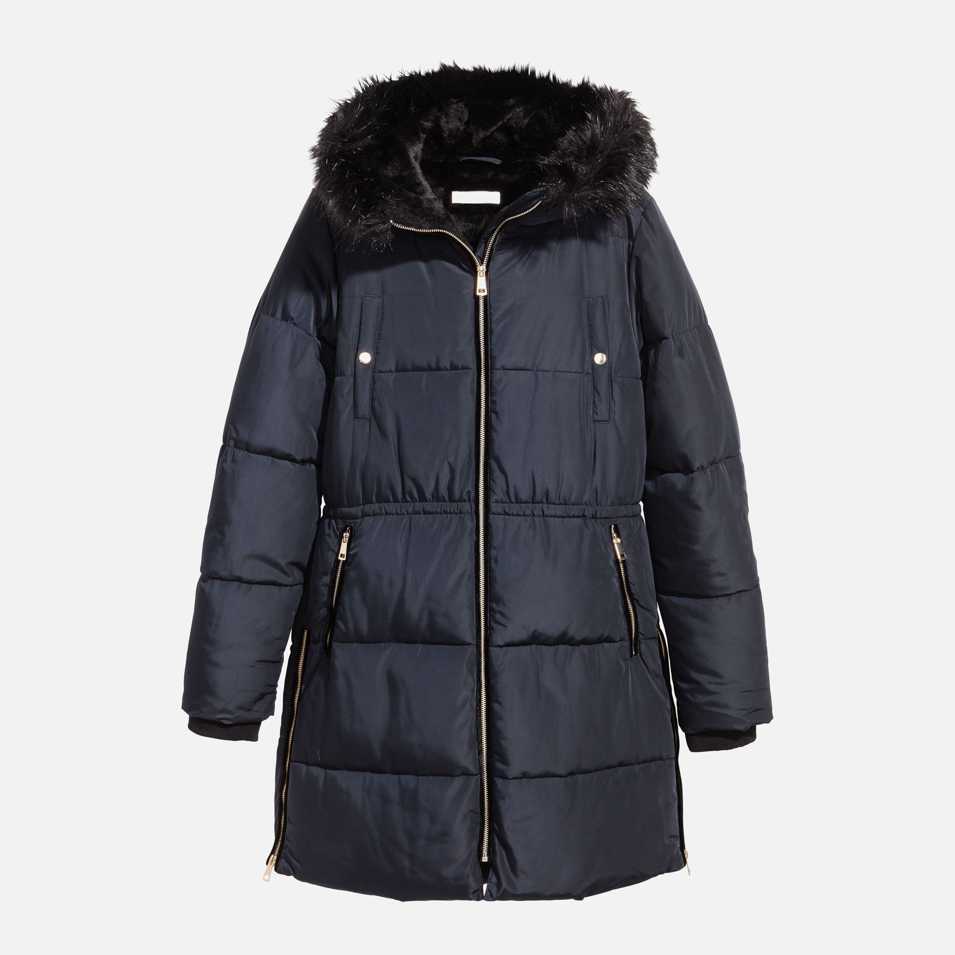 

Куртка H&M 5227186-AAQJ 34 Темно-синяя