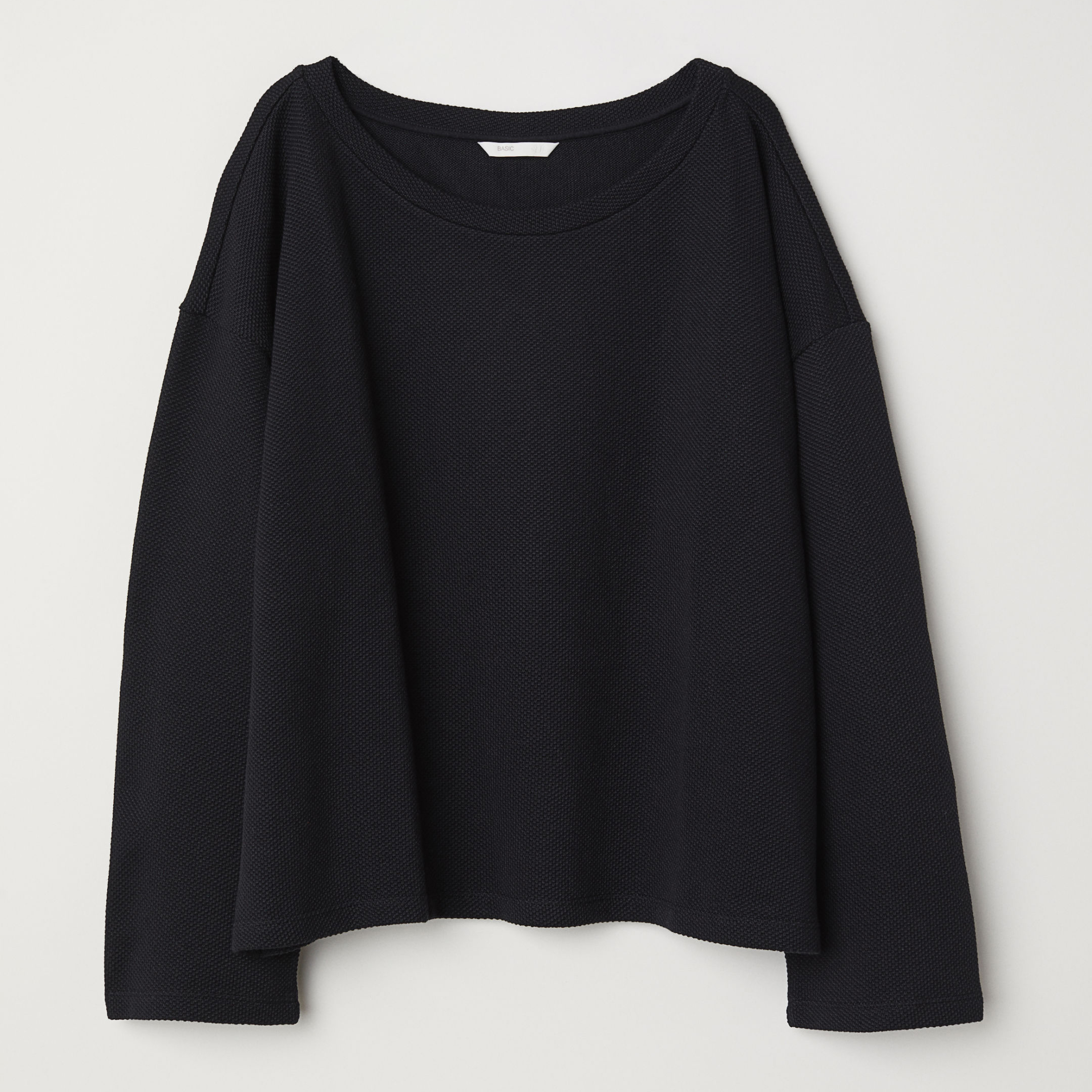 

Лонгслив H&M 6245127-AAAD XL Черный