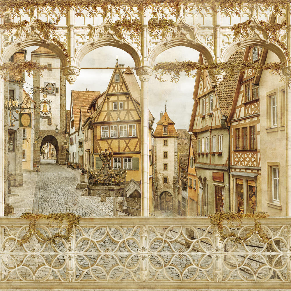 

Фотообои Walldeco Старый город №30169 Волокно
