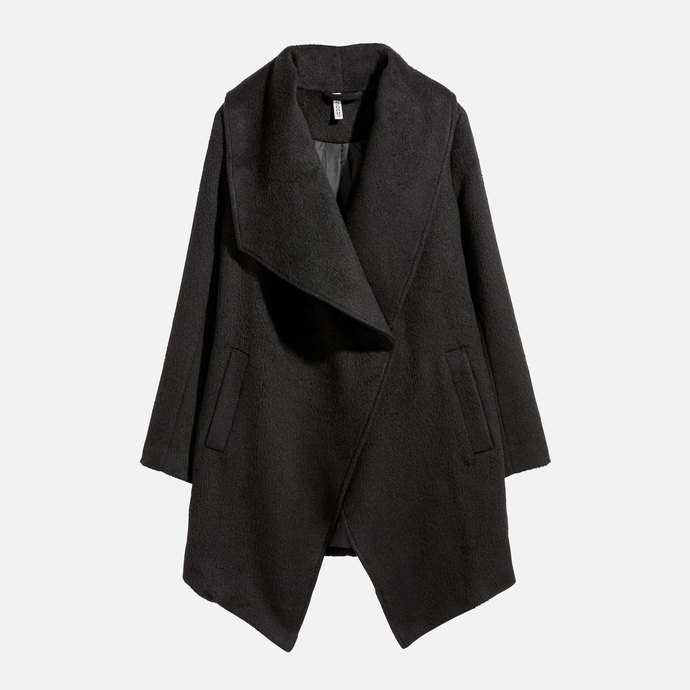 

Пальто H&M 3009088-AAAD 36 Черное